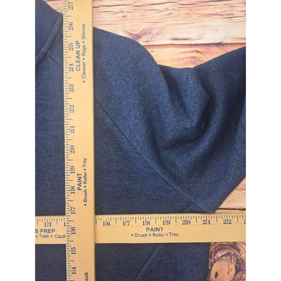 Under Armour Mens Blue Fitted Full-Zip Jacket Large - Baseball Collar - Picture 8 of 8